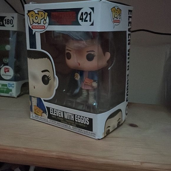 Funky Pop Stranger things “Eleven With Eggos” Vinyl Figure. Never opened - Picture 8 of 8
